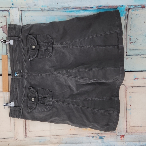 KUHL Charcoal Grey Splash Skirt - Picture 4 of 7